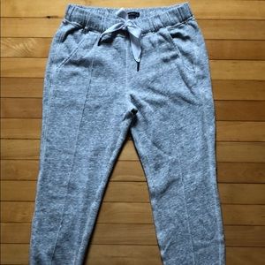 grey jogger sweatpants